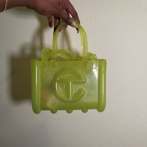 Telfar Neon Green Mini Bag